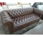CANAPE ST CHESTERFIELD MARRON