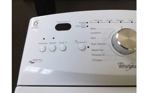 LAVE LINGE WHRILPOOL 6KG - 1200 TR/MIN