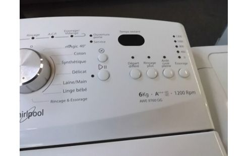 LAVE LINGE WHRILPOOL 6KG - 1200 TR/MIN