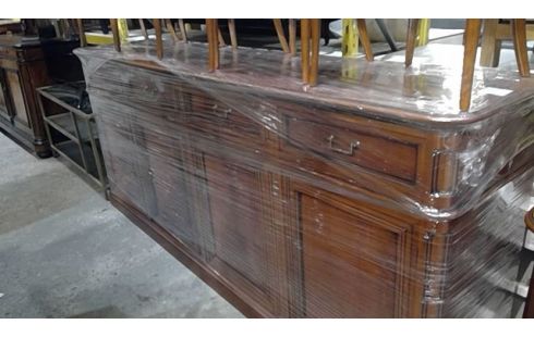 SAM EN MERISIER TABLE+6CH+DRES+VITR