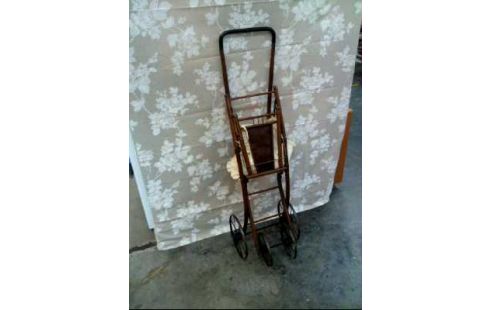 PUPPENWAGEN ROSTOPTIK M. KISSEN KLAPPBAR