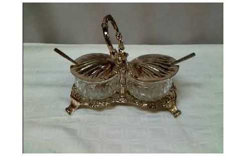 SERVIERSET <HUGO> VERSILBERT 5-TLG. BAROCKSTIL