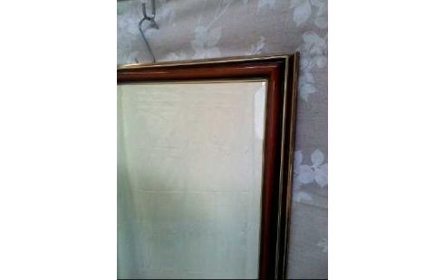 SPIEGEL I.R. HOLZ GOLDF. VERZIERT RECHTECKIG