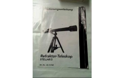 REFRAKTOR-TELESKOP <BESSER OPTIK> U. ZUB.