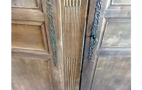 PAIRE DE PORTES 19E  + CLEF