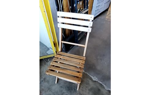 CHAISE PLIANTE BOIS