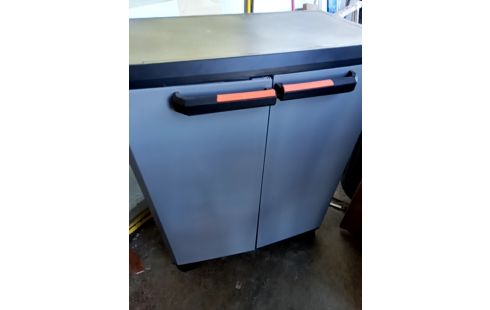 RANGEMENT PLASTIQUE 2 PORTES