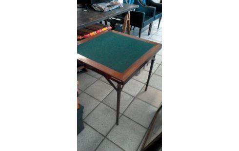 TABLE DE BRIDGE  PLIANTE