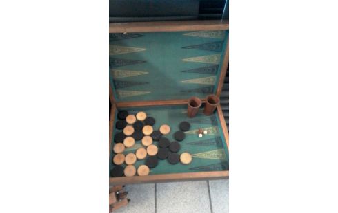 DAMSPEL, , BACKGAMMON COMPLEET