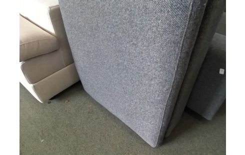 POUF TISSU GRIS