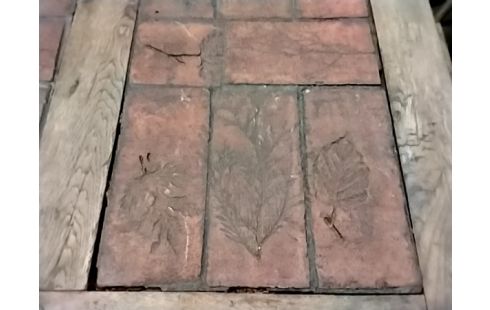 TABLE DE FERME CARRELÉE 212X92CM