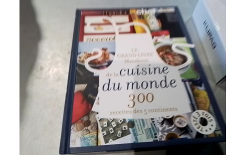 LIVRE DE CUISINE DU MONDE