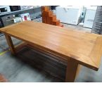 TABLE DE FERME CHENE MASSIF 240 CM X 100 CM