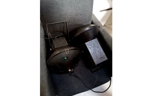 SPOT LUMIÈRE TOURNANTE