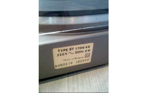 PLATTENSPIELER GRAU <RADIOLA> TYPE ST 1704