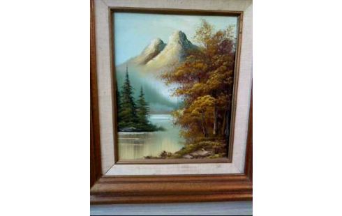 GEMÄLDE I.R. <WIXON> LANDSCHAFT