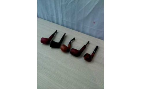 KONVOLUT TABAKPFEIFEN SCHWARZ BRAUN 5-ST.