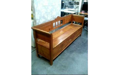 HOLZBANK LANDHAUSSTIL MASSIV INT. STAURAUM