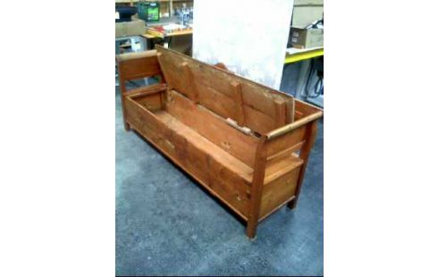 HOLZBANK LANDHAUSSTIL MASSIV INT. STAURAUM