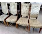 LOT DE 6 CHAISES ART DECO