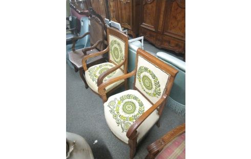 FAUTEUIL STYLE EMPIRE NOYER