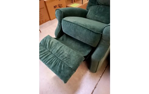 FAUTEUIL RELAX MICROFIBRE VERT