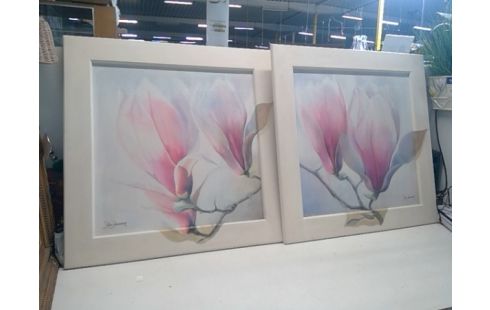 KADER MET PRENT BLOEMEN PAAR X2