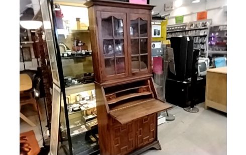 SECRETAIRE VITRÉ+CLEF