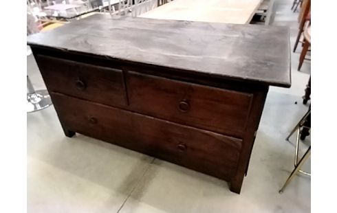 COMMODE RUSTIQUE 3 TIROIRS