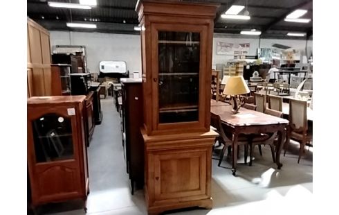 BAHUT 2 CORPS VITRÉ + CLEF