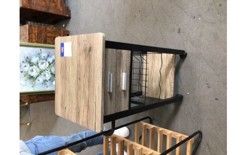 MEUBLE D APOINT MODERNE 2 TIROIRS