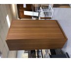 GARDE ROBES FORMICA BRUN 2 PORTES