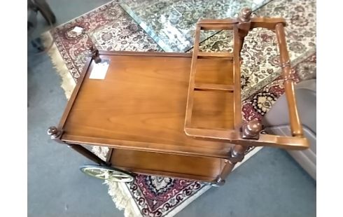 DESSERTE A ROULETTES BOIS