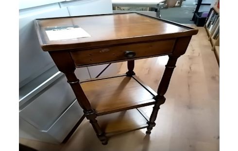 CHEVET 1 TIROIR HAUT 3 NIVEAUX RUSTIQUE