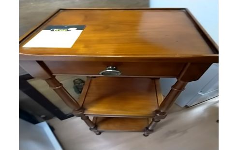 CHEVET 1 TIROIR HAUT 3 NIVEAUX RUSTIQUE