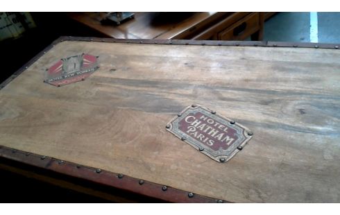 CONSOLETAFEL RETRO 3 LADEN MANGO LEDER