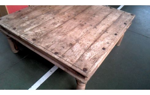 SALONTAFEL OOSTERS TEAK IJZER