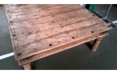 SALONTAFEL OOSTERS TEAK IJZER