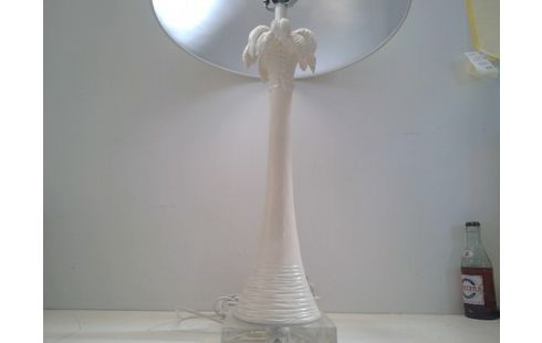 TAFELLAMP WITTE PALMBOOM