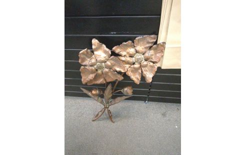 DECORATION FLEURS CUIVRE