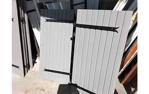 PAIRE DE VOLET GRIS MM