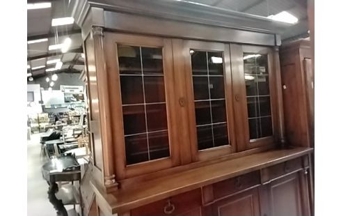 BIBLIOTHEQUE VITREE 2 CORPS DE STYLE CLES