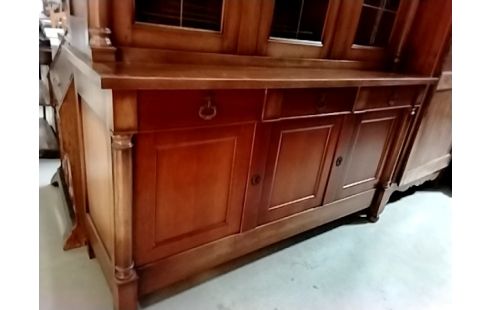 BIBLIOTHEQUE VITREE 2 CORPS DE STYLE CLES