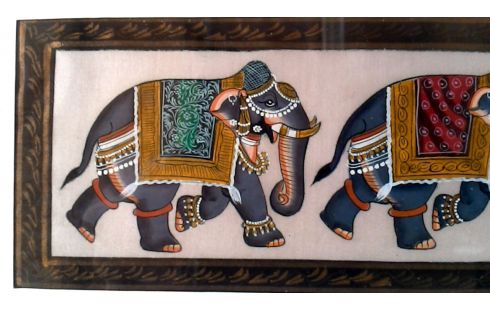 SEIDENMALEREI ÖSTLICHER/-ES