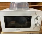 MICRO ONDES BLANC SÉVERIN AVEC CLOCHE