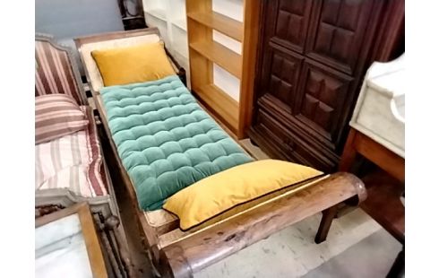 BANQUETTE DE REPOS BOIS EXOTIQUE /CANNAGE