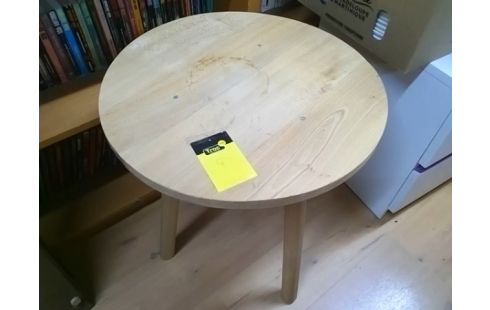 TABLE D'APPOINT BOIS 3 PIEDS