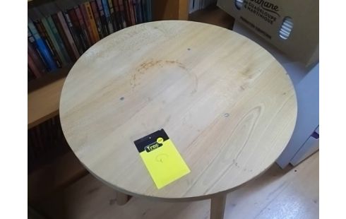 TABLE D'APPOINT BOIS 3 PIEDS