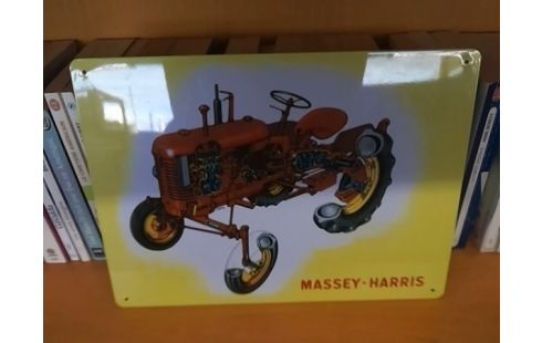 PLAQUE METAL TRACTEUR
