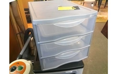 CAISSON PLASTIQUE GRIS 3T